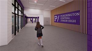 rendering of entry way